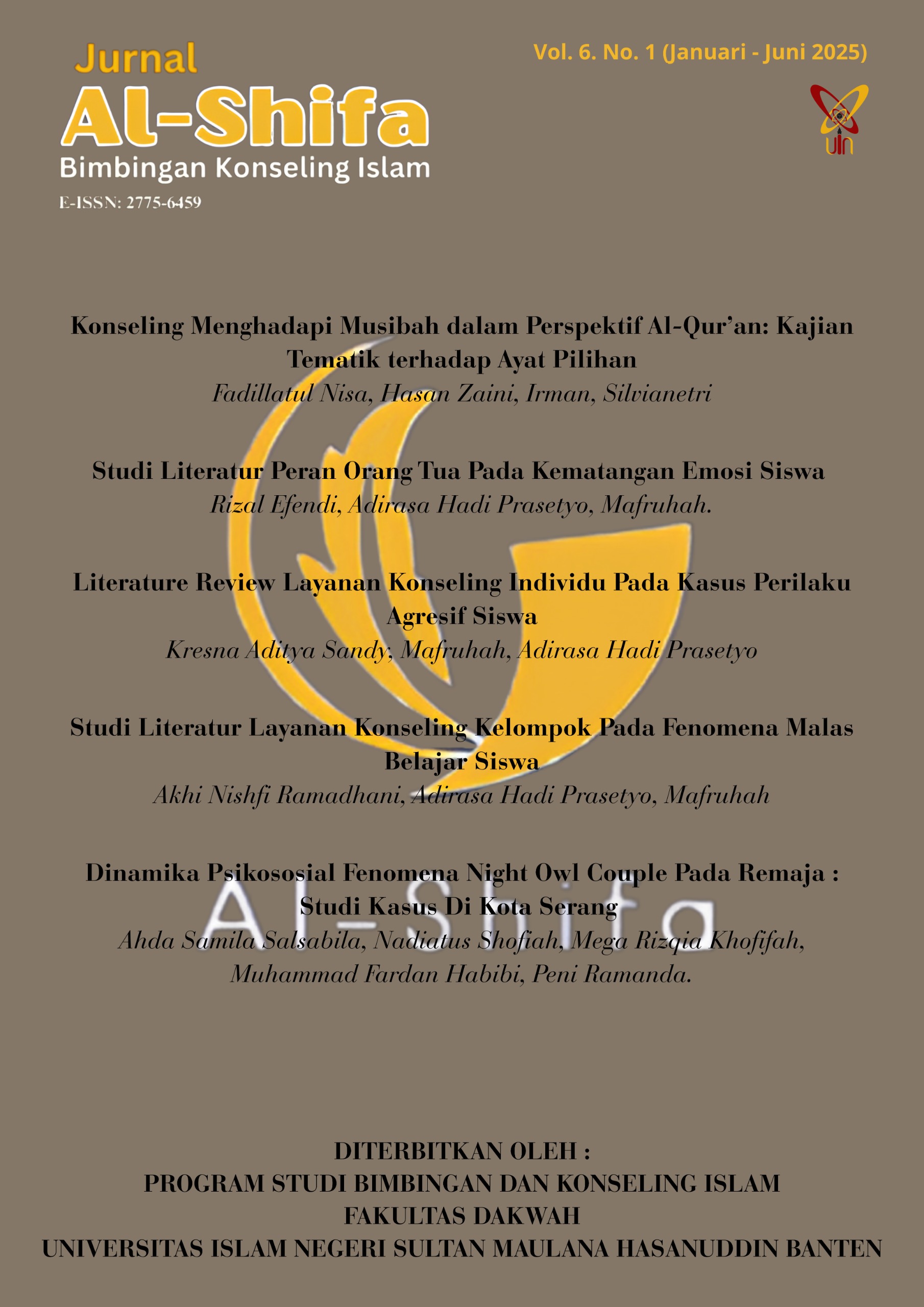 					View Vol. 6 No. 1 (2025): January-June
				